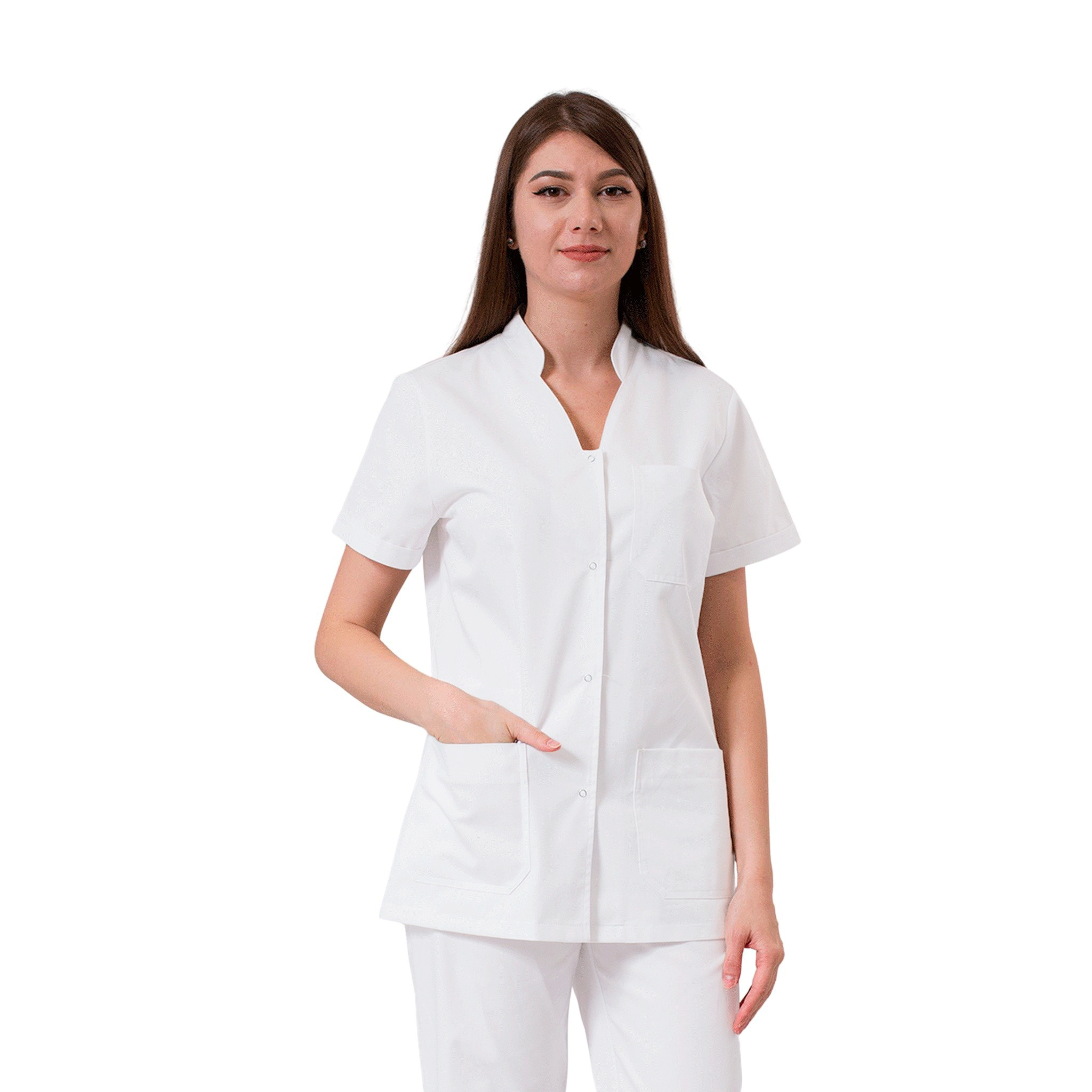 Halat Medical Cu Guler Tunica | Inotex.ro.